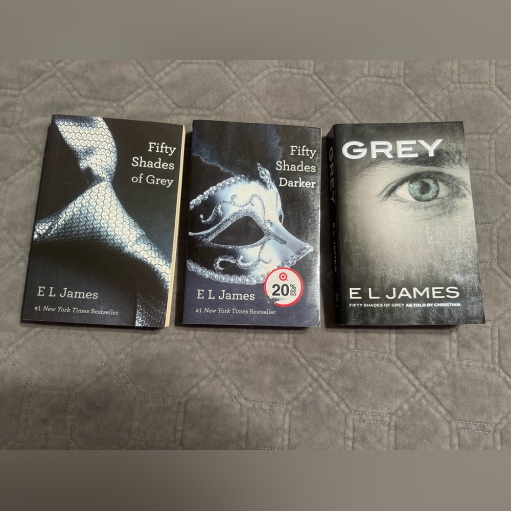 50 Shades of Grey novels/ books